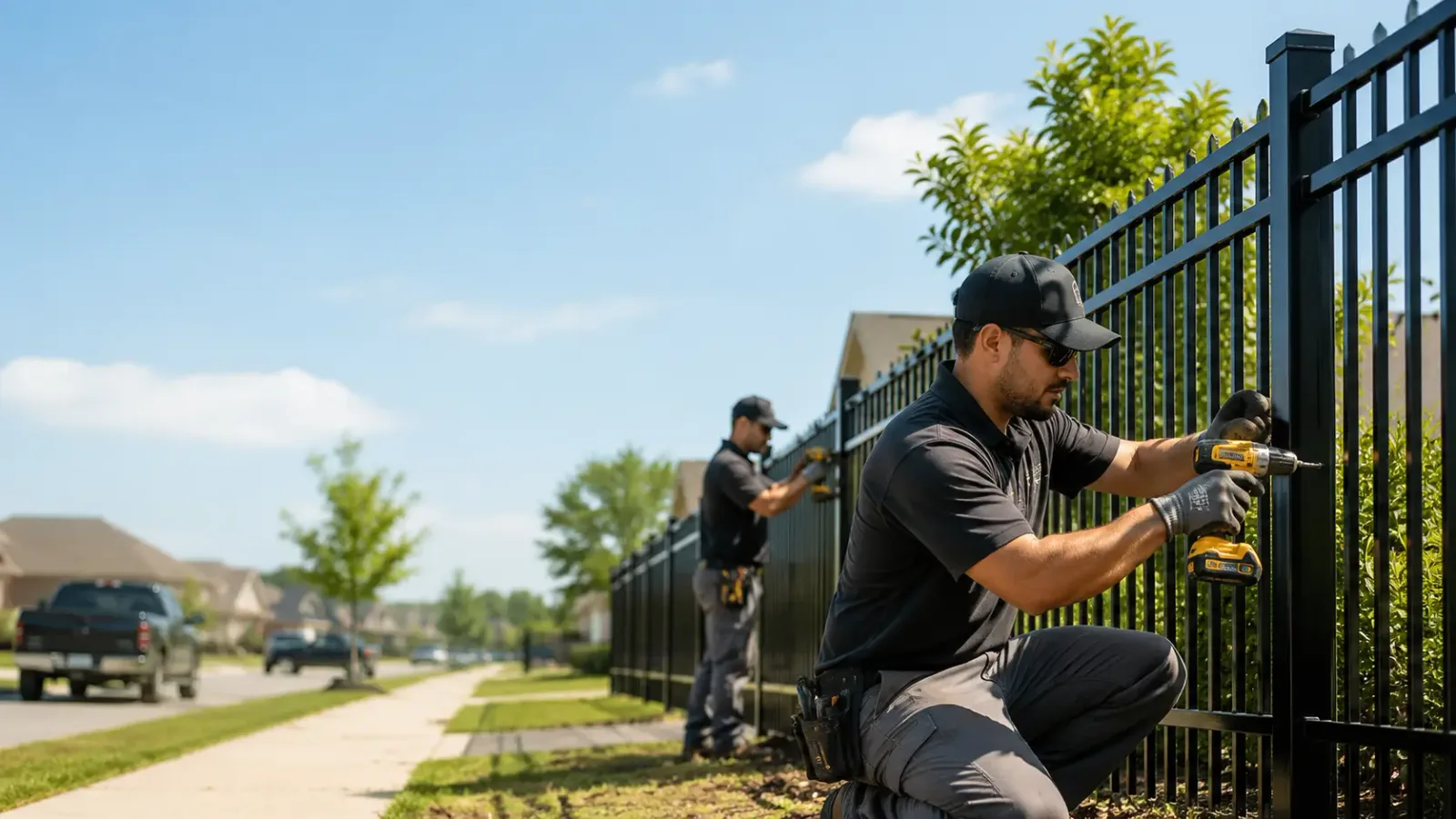 Metal Fence Installation in Du Bois, IL